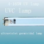 253.7nm 185nm double ended 15w germicidal uv lamp
