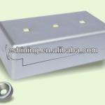LED light for kitchen cabinet and soft closing hinge