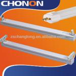 High quality LED tube light with iron end cap