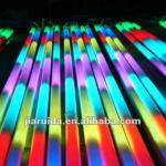 32sections external controlled dmx512 led rgb tube dmx512 led guardrail pipe