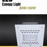 80w-150w Explosion proof gas station LED canopy lights professional
