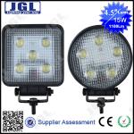 15W factory led work lamp Arbeitsscheinwerfer 10-30V Spot/Flood beam for truck, auto, 4x4, excavatork, boat,ATVs