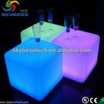 remote control led lighting cube/led cube furniture