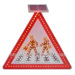 Solar LED Traffic Road Signs With 3M Reflector