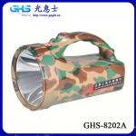 GHS8202 Reliable Supplier Customize Durable Waterproof Super Bright Long Range Rechargeable Cree Led Searchlight