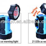 3 in 1 Dual Head Rechargeable Spot Light, Portable Lamp-AT11031