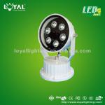 hot sale 304 stainless steel waterproof IP68 6W DMX RGB LED Underwater lamp