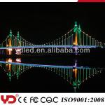IP68 colorful bridge decorative lighting with long lifespan