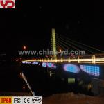 Beautiful waterproof ip68 rgb 12v outdoor bridge lighting.