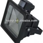 Europe Hot Sale IP66 CE ROHS Epistar 35Mil Motion Sensor COB 50W LED Flood Light