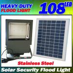 108LED HEAVY DUTY SOLAR SECURITY FLOOD LIGHTS
