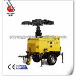 Outdoor lighting tower for Construction sites