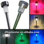 six colors optional stainless steel solar garden light