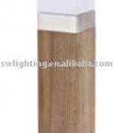 outdoor lamp with FSC certificate teak wood and larch wood