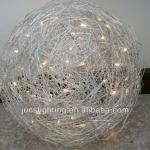 outdoor christimas led alumimiun mesh ball