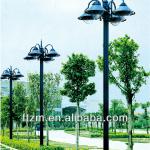 Decorative garden light cast aluminum street light pole