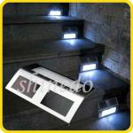stainless steel led solar step light-SD-SL051
