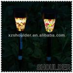 Perfect Glass Mosaic Solar Lawn Lamp,Super Bright,Outdoor Lighting,LED Solar Garden Light