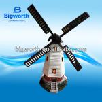 Solar garden light Traditional Windmill polyresin light