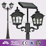 lamp post garden led outdoor solar lighting