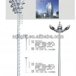 20M - 25M 1000W Flood lamp High Mast Lighting pole Manufacturer
