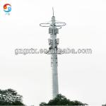 High telecommunication antenna tower and mobile light high mast pole