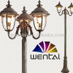 2.5m lighting pole cheap antique die cast street light (DH-2029-3M)