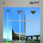 Africa 30 meter High Masts with Metal Halid Lamp Floodlights