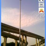 20m 25m 35m high mast pole lighting with floodlight