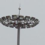 25m industrial yard high mast light with LED lamps