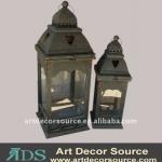 Antique decorative woodern lantern for candle