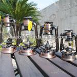 A variety of Hurricane Lanterns Lamps