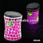 Solar Mosaic Glass Decor Landscape Lamp,Solar light