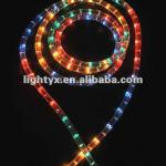 multi color round 2 wire rice bulb rope lights,christmas light