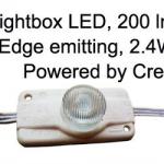 LED lights for light boxes