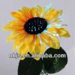Solar optical fiber flowers