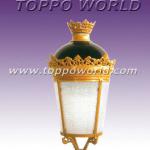 30 Watt Ornamental Vintage Golden Induction Lawn Lamp