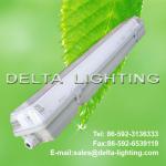 Waterproof Double Tube Light Fitting with Cover IP65 T8