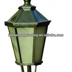 chinese style outdoor cast iron square wall lamp