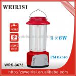 Rechargeable Light with FM Radio (WRS-3673)