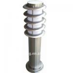 adjust head anti-glare outdoor garden pillar light is suitable for 20w 12v MR16 halogen dichroic lamp