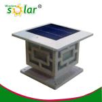 high quality solar light solar pillar light