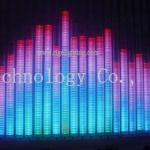 LED audio frequency control column light