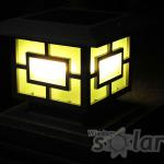 outdoor lighting solar pillar light solar light pillar gate lights-JR-3018