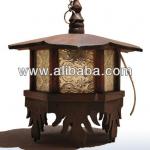 PILLAR LIGHT - JATI WOOD-MA-PBH-2