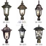 Die-casting aluminum classic garden bollard light