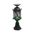 outdoor square automatic solar fence post light Deck Cap Fence Light