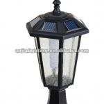 factory price led solar pillar light