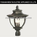 Mains outdoor garden decorative pillar light IP54