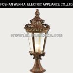 high quality antique low price aluminum garden light post